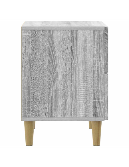 Armadio da Notte con cassetto Grigio Sonoma 43 x 34,5 x 48 cm