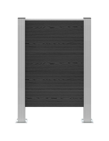 Recinzione Contenitore per Rifiuti Grigio 85 x 12 x 115 cm