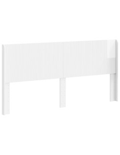Testiera Bianco Lucido Legno ingegnerizzato 2