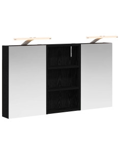 Set di Armadi da Bagno con lo scaffale 3 pcs 90 x 10,5 x 50 cm 2