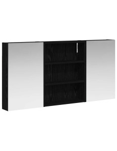 Set di Armadi da Bagno con lo scaffale 3 pcs 100 x 10,5 x 50 cm 2