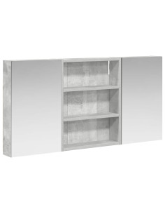 Set di Armadi da Bagno con lo scaffale 3 pcs 100 x 10,5 x 50 cm 2