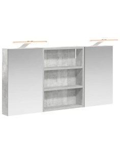 Set di Armadi da Bagno con lo scaffale 3 pcs 100 x 10,5 x 50 cm 2