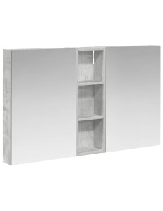 Set di Armadi da Bagno con porta 3 pcs 100 x 10,5 x 60,5 cm 2