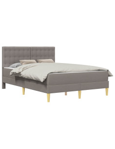 Struttura letto con materasso Talpa 140 x 200 cm Tessuto 2
