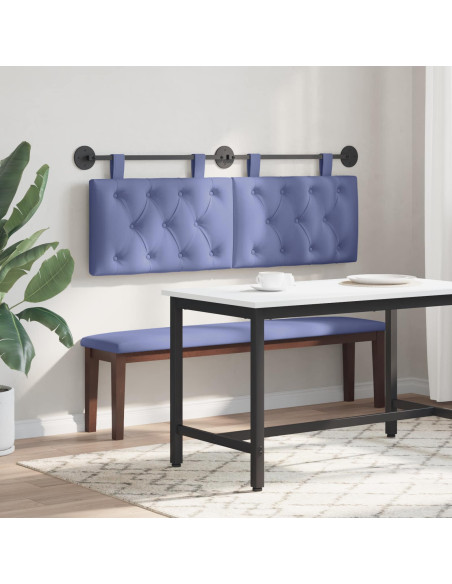 Testata appesa Blu jeans 130 x 55 x 7 cm Tessuto