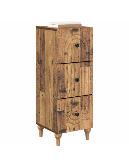 Mobile con Cassetti Legno antico 33 x 34,5 x 90 cm