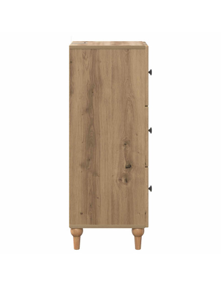 Mobile con Cassetti Rovere Artigianale 33 x 34,5 x 90 cm