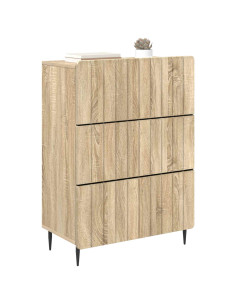 Mobile con Cassetti Rovere Sonoma 66 x 34,5 x 92 cm 2