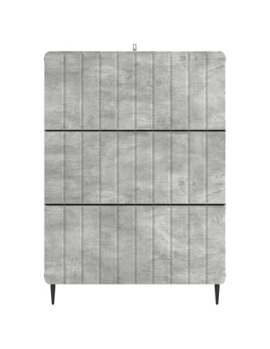 Mobile con Cassetti Grigio Cemento 66 x 34,5 x 92 cm