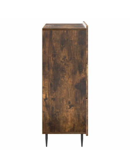 Mobile con Cassetti Rovere Fumo 66 x 34,5 x 92 cm