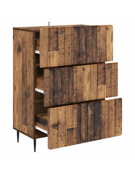 Mobile con Cassetti Legno antico 66 x 34,5 x 92 cm