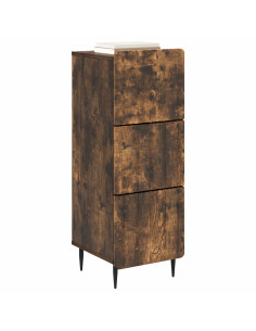 Mobile con Cassetti Rovere Fumo 33 x 34,5 x 92 cm 2
