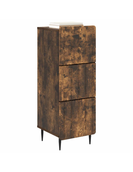 Mobile con Cassetti Rovere Fumo 33 x 34,5 x 92 cm
