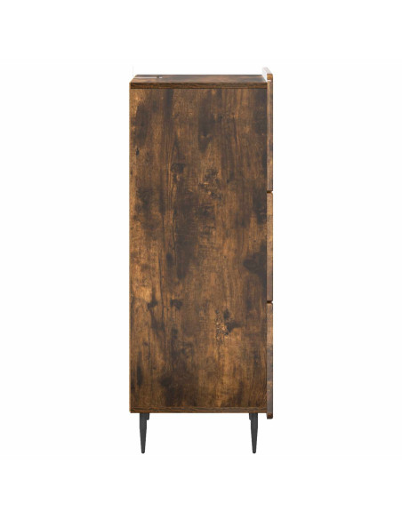 Mobile con Cassetti Rovere Fumo 33 x 34,5 x 92 cm