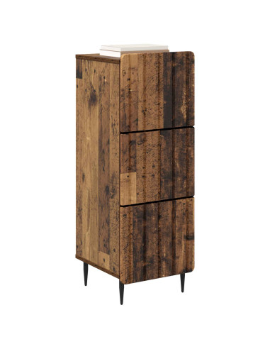 Mobile con Cassetti Legno antico 33 x 34,5 x 92 cm