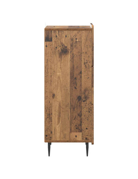 Mobile con Cassetti Legno antico 33 x 34,5 x 92 cm