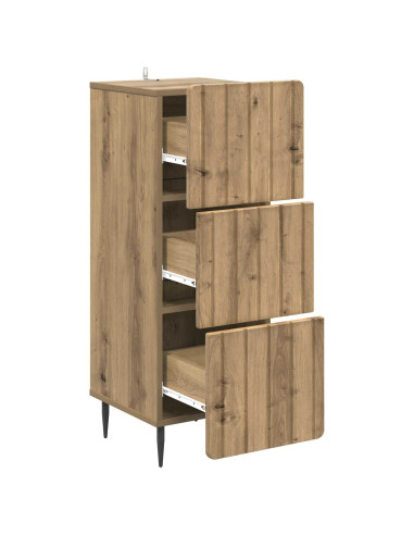 Mobile con Cassetti Rovere Artigianale 33 x 34,5 x 92 cm