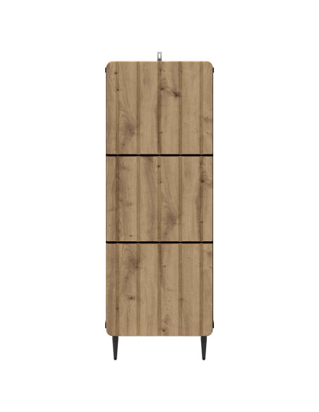 Mobile con Cassetti Rovere Artigianale 33 x 34,5 x 92 cm
