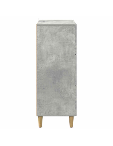 Mobile con Cassetti Grigio Cemento 66 x 34,5 x 90 cm