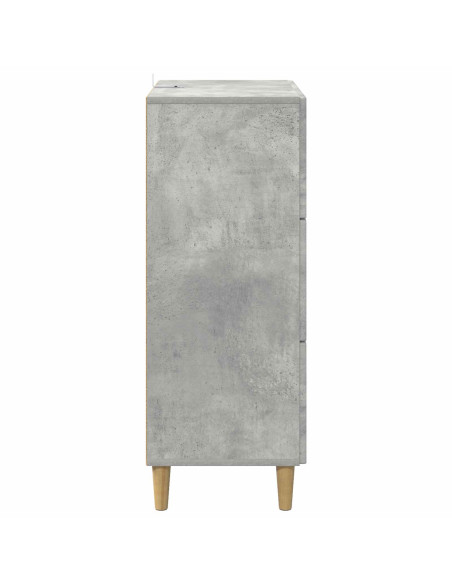 Mobile con Cassetti Grigio Cemento 66 x 34,5 x 90 cm