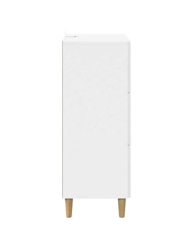 Mobile con Cassetti Bianco Lucido 66 x 34,5 x 90 cm