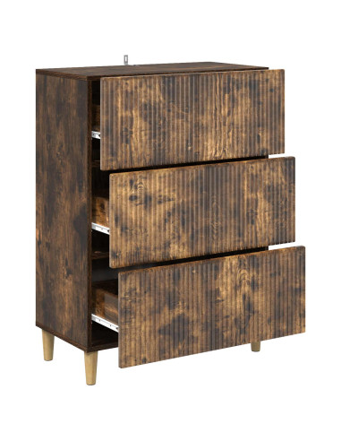 Mobile con Cassetti Rovere Fumo 66 x 34,5 x 90 cm