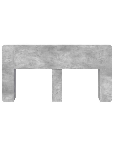 Testata del letto Grigio Cemento Legno ingegnerizzato