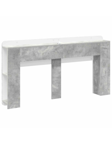 Testata del letto Grigio Cemento Legno ingegnerizzato