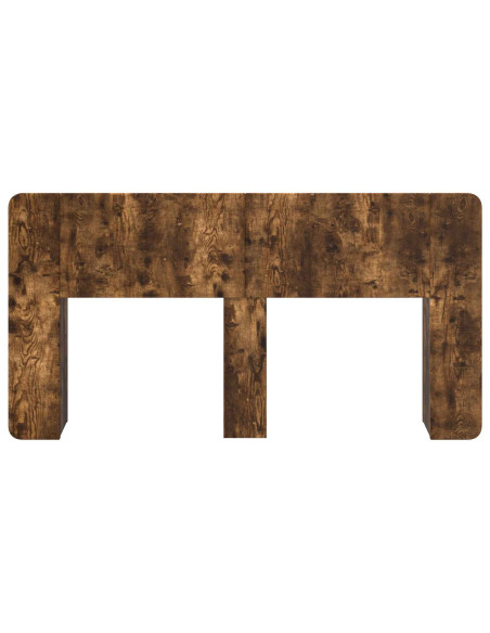 Testata del letto Rovere Fumo Legno ingegnerizzato