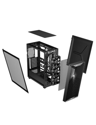 3200D RS MID-TOWER CASE, BLACK