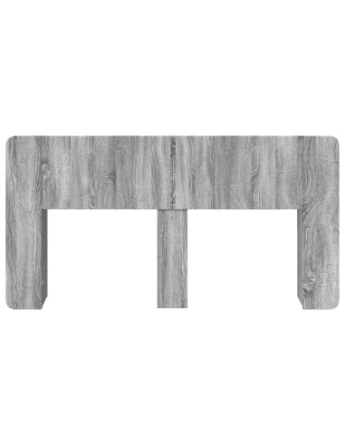 Testata del letto Grigio Sonoma Legno ingegnerizzato