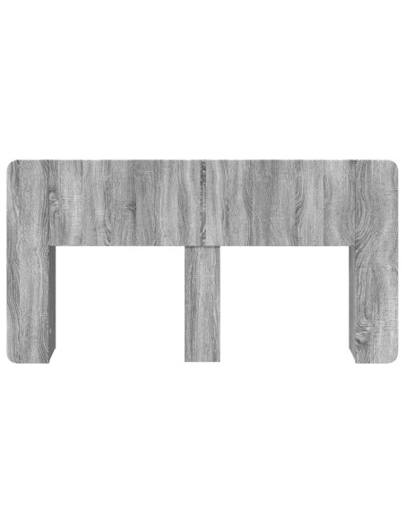 Testata del letto Grigio Sonoma Legno ingegnerizzato