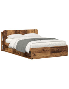 Testata del letto Legno antico Legno ingegnerizzato 2