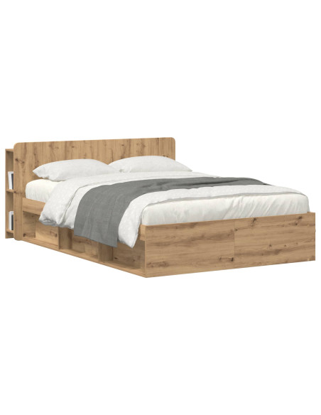 Testata del letto Rovere Artigianale Legno ingegnerizzato
