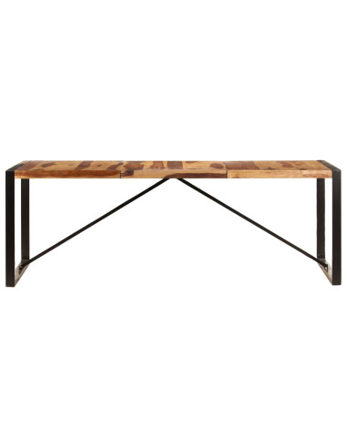 Tavolo da Pranzo 220x100x75 cm Legno Massello di Sheesham