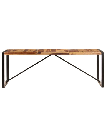 Tavolo da Pranzo 220x100x75 cm Legno Massello di Sheesham