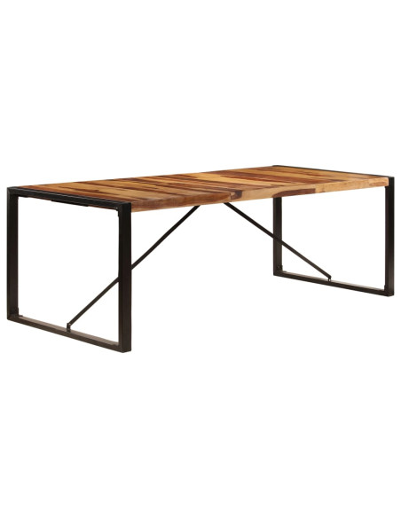 Tavolo da Pranzo 220x100x75 cm Legno Massello di Sheesham