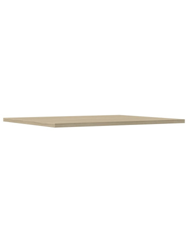 Ripiani per Libreria 8pz Rovere Sonoma 60x50x1,5cm Multistrato