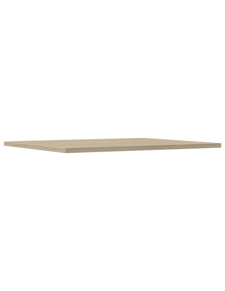 Ripiani per Libreria 8pz Rovere Sonoma 60x50x1,5cm Multistrato