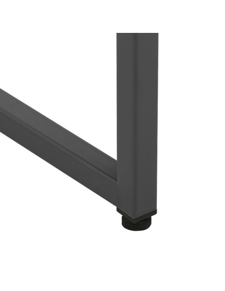 Credenza Antracite 105x35x75 cm in Acciaio