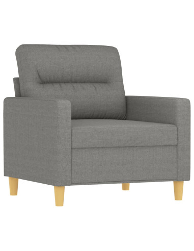 Poltrona Grigio Scuro 60 cm in Tessuto