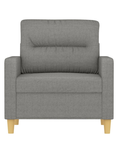 Poltrona Grigio Scuro 60 cm in Tessuto