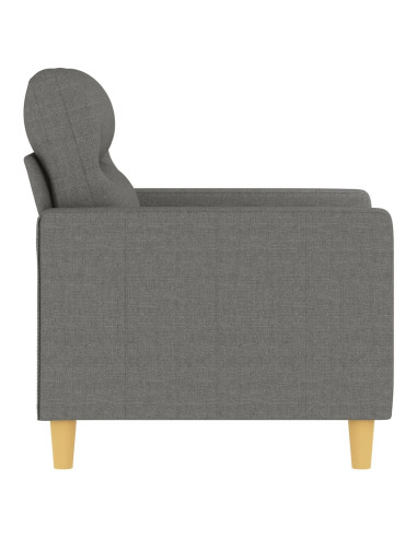Poltrona Grigio Scuro 60 cm in Tessuto