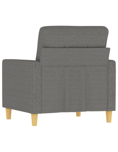 Poltrona Grigio Scuro 60 cm in Tessuto