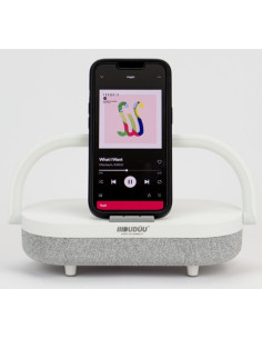 SPEAKER BLUETOOTH 10W LAMPADA BIANC DUDUU MOOD BIANCO X PC/SMARTPHONE 2