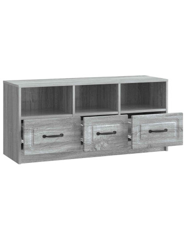 Mobile TV Grigio Sonoma 102 x 34,5 x 47 cm Legno ingegnerizzato