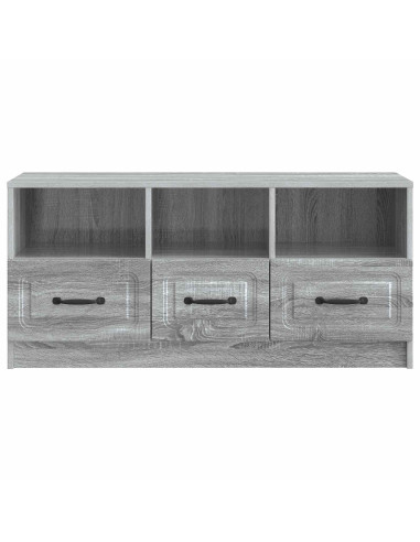 Mobile TV Grigio Sonoma 102 x 34,5 x 47 cm Legno ingegnerizzato