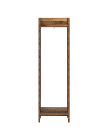Supporto per piante 2 pcs Legno vecchio 30 x 30 x 100 cm