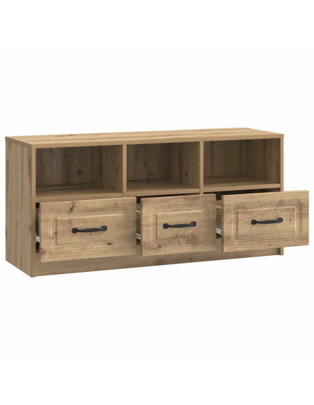 Mobile TV con cassetto Rovere Artigianale 102 x 34,5 x 47 cm